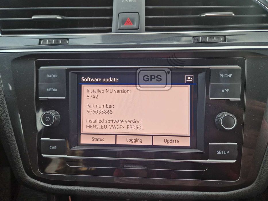 Polskie Menu Volkswagen VW Tiguan II Mib2 2.5 MEN2 LG Konwersja USA-EU