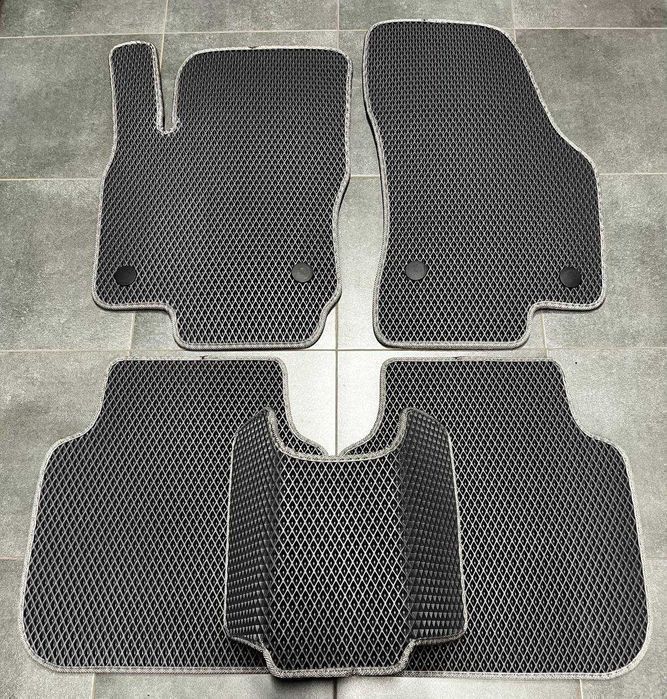 ЕВА коврики в салон Шкода Октавіа Octavia/Roomster/Kodiaq/Kamiq/Enyaq