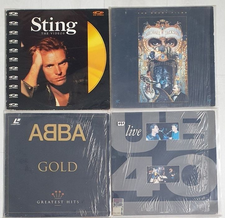 Laserdisc, 11 шт. Michael Jackson , Sting, Cher