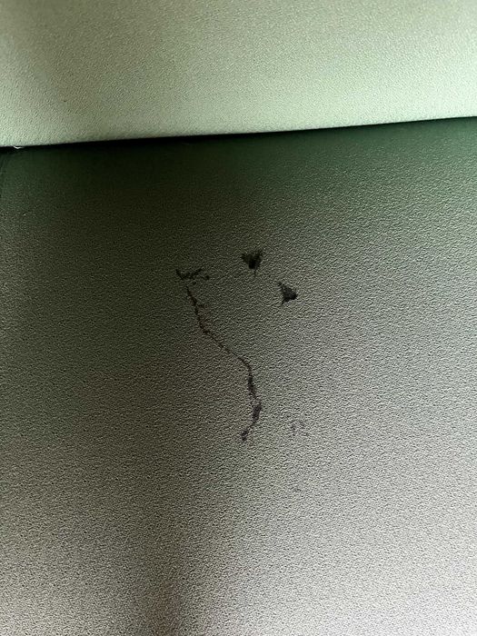 Sofa verde dos anos 70