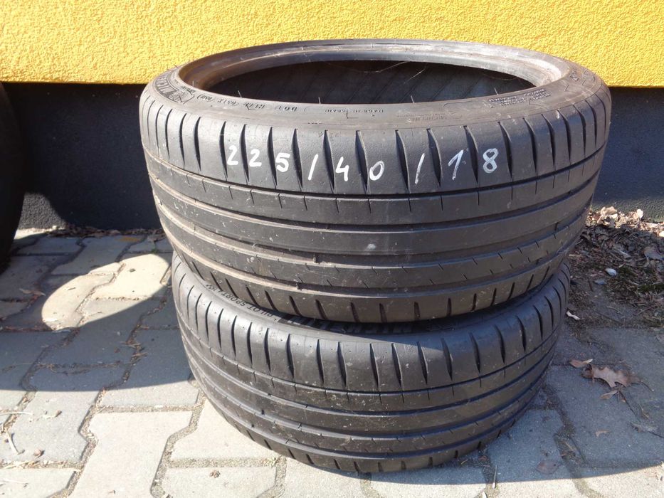 2x Opony 225/40/18 92Y Michelin Pilot Sport 4