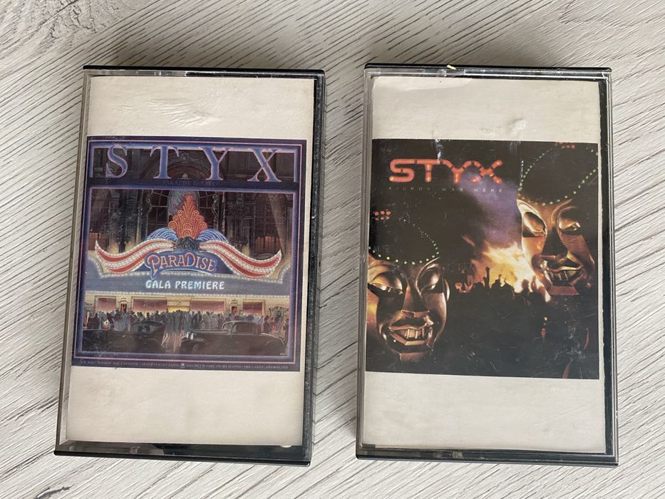 Аудиокассеты Styx  лот 2 шт