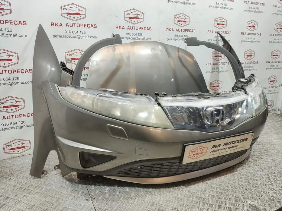 Frente Completa Honda Civic VIII 8 FN Fase 1 2005 a 2009 Xénon