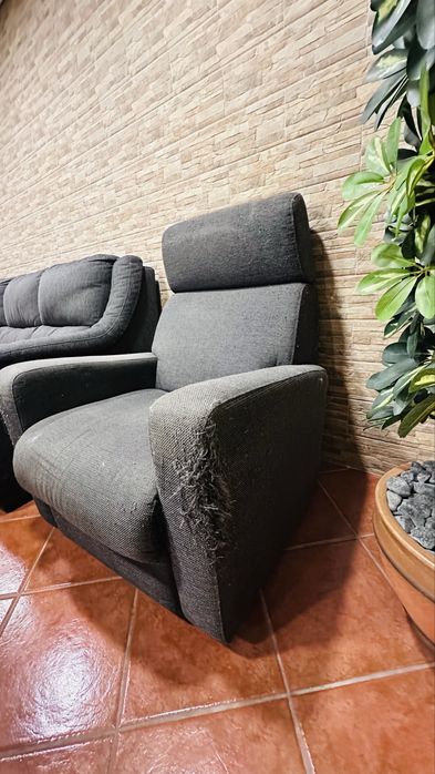 Sofá 3 lugares + 2 de um Lugar
