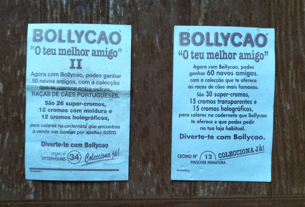 Cromos "O teu melhor amigo"
