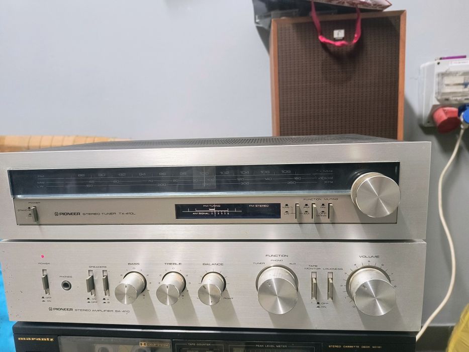 Wieża Pioneer wzmacniacz i tuner