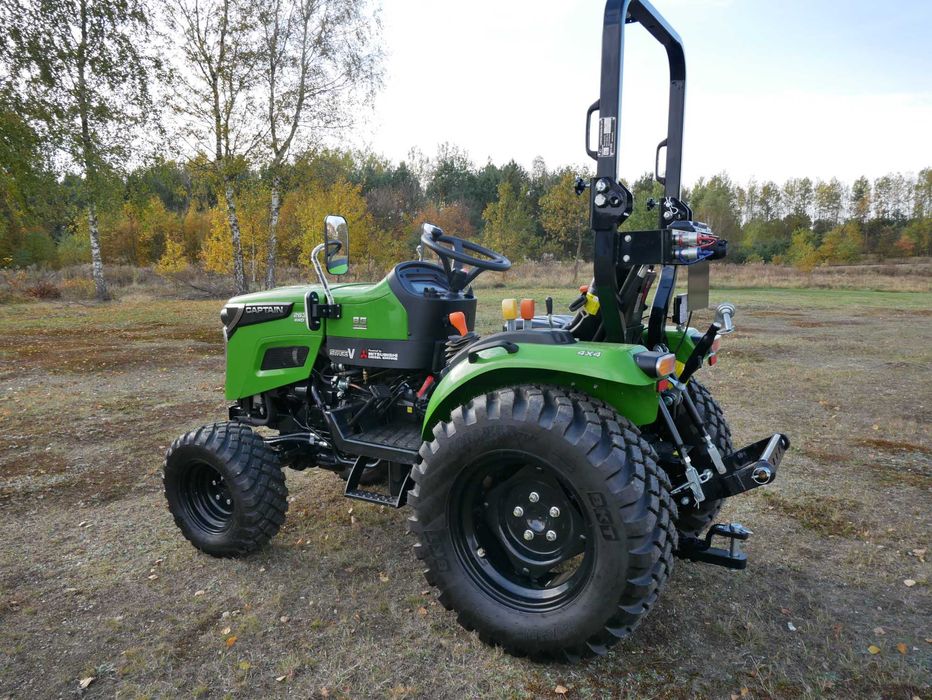 Traktorek 3 cylindry Captain MITSUBISHI 3 cylindry dostawa Homologacja