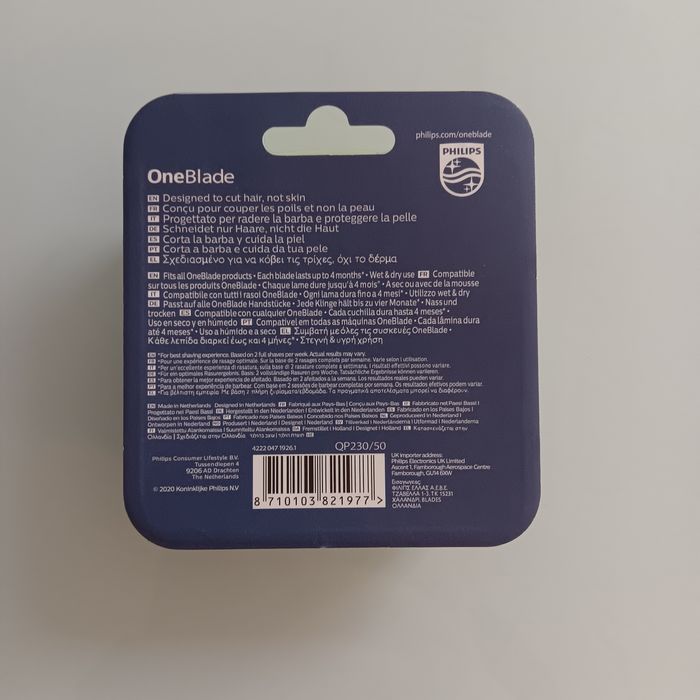 Philips Oneblade Norelco ostrza wymienne QP230