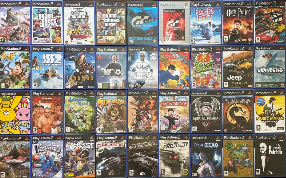 Jogos PLAYSTATION 2 / PS2 || COMPLETOS || (a vulso) - DESDE 2€