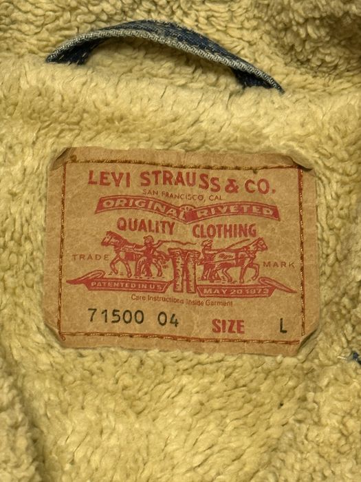 Levi’s Sherpa Куртка левайс джинсовка шерпа