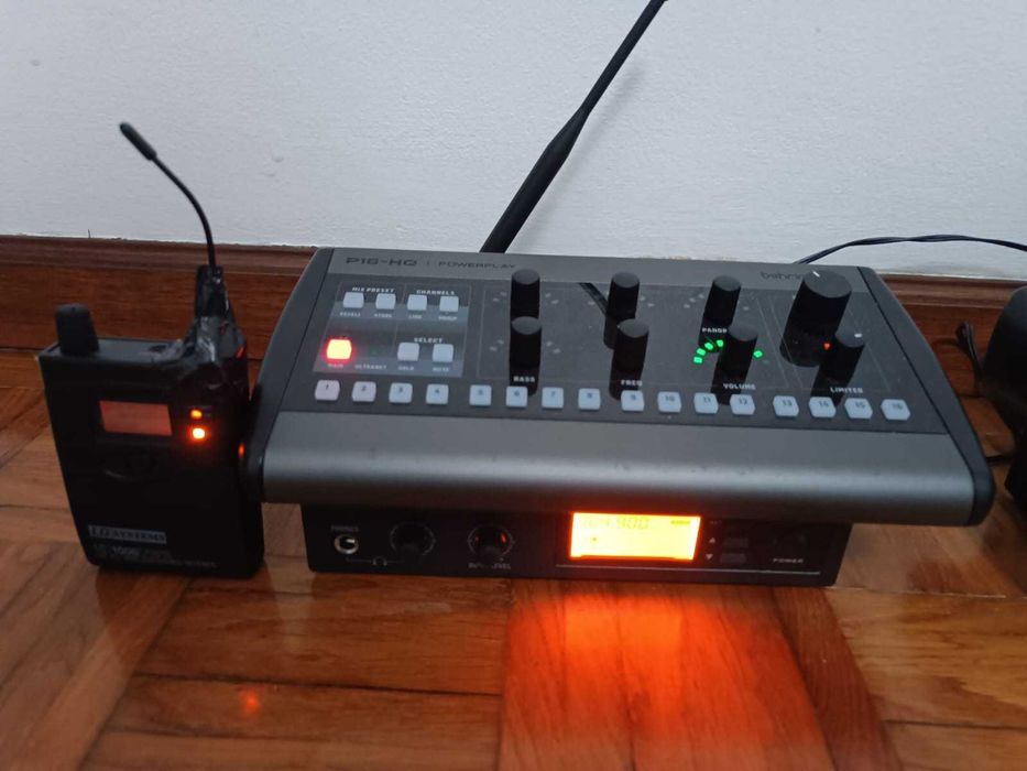 Kit completo sistema sem fios para bandas