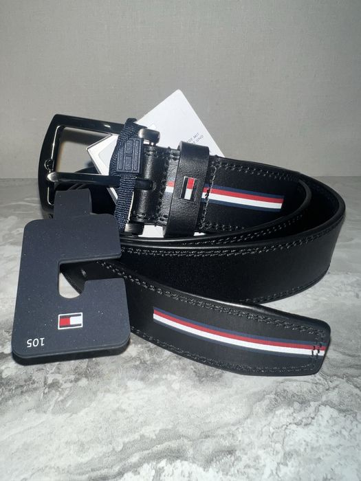 Шкіряний ремінь Tommy Hilfiger