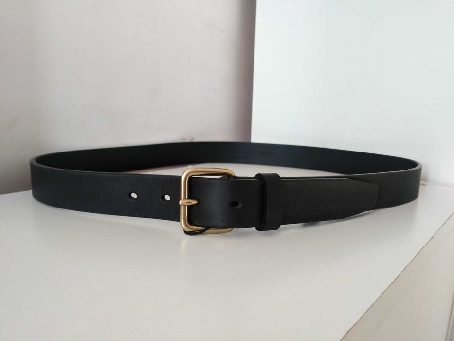 Кожаный ремень Massimo Dutti
