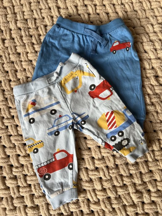 Штани на хлопчика 68 см, на флісі