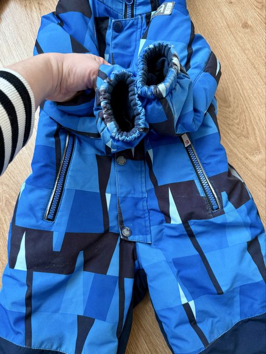 Дитячий зимовий суцільний комбінезон для хлопчика Reima 98