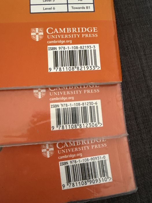 Livros ingles 4.º ano Cambridge