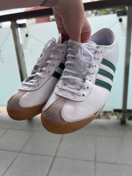BUTY adidas Italia 70S JS1325 44 2/3 białe zielone skóra