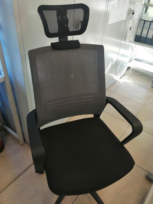 Apoio de cabeça para cadeira de escritório