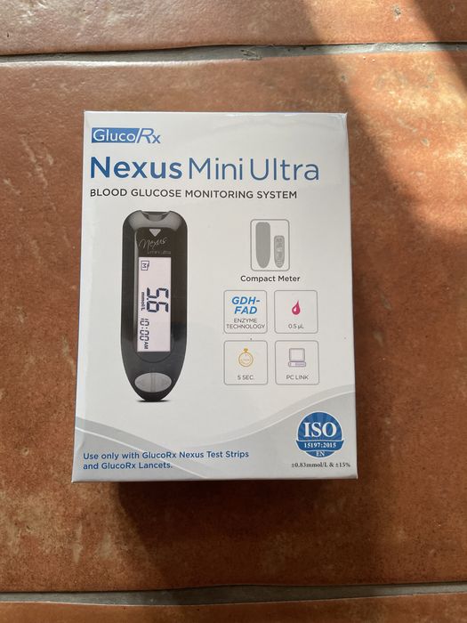 Нові вимірювачі цукру GlucoRx