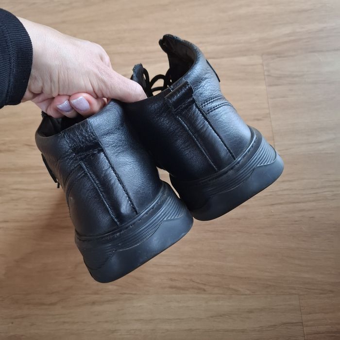Skórzane buty męskie