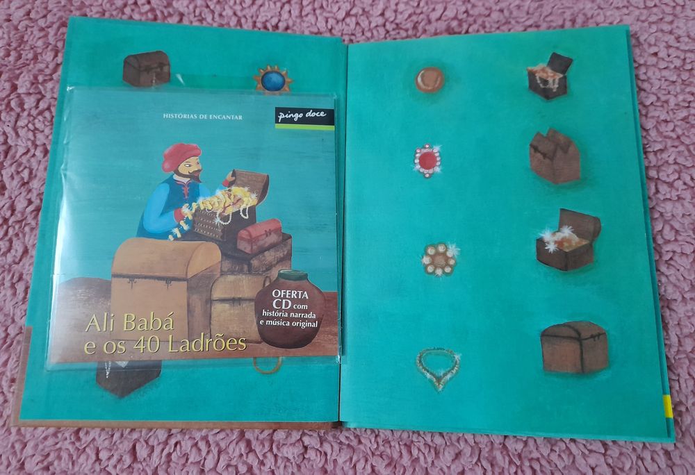 Livro Pingo Doce: Ali Babá e os 40 Ladrões