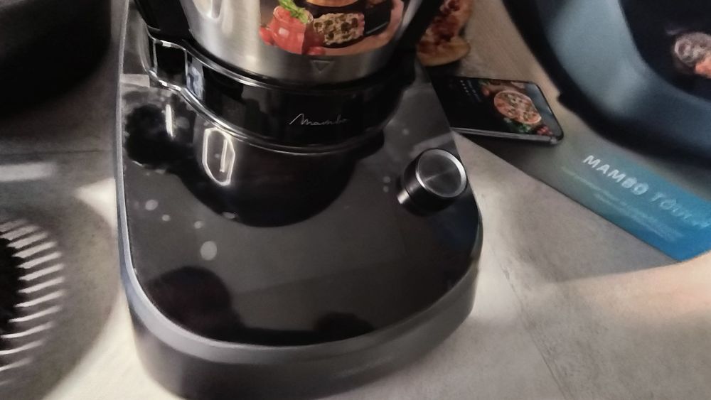 Cecotec Mambo Touch Robot Kuchenny, Czarny/Srebrny, 3.3. L