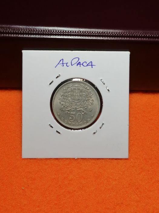 Rep. Portuguesa, 50 Centavos 1929