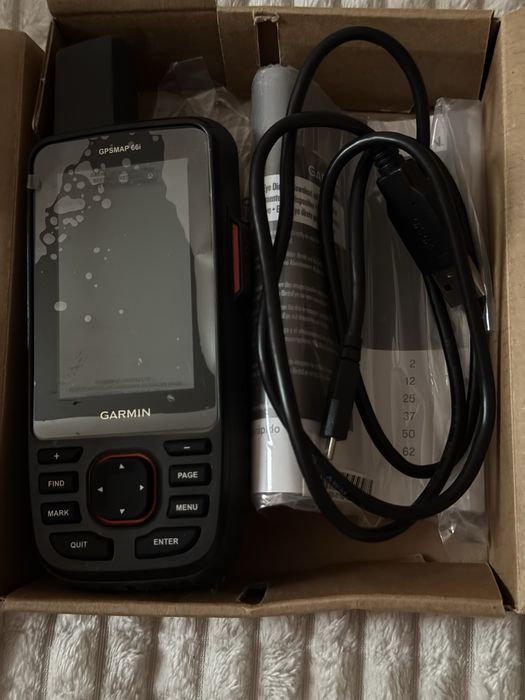 GPS-навігатор GARMIN GPSMAP 66i ультраміцний з мапами Украіни, Європи