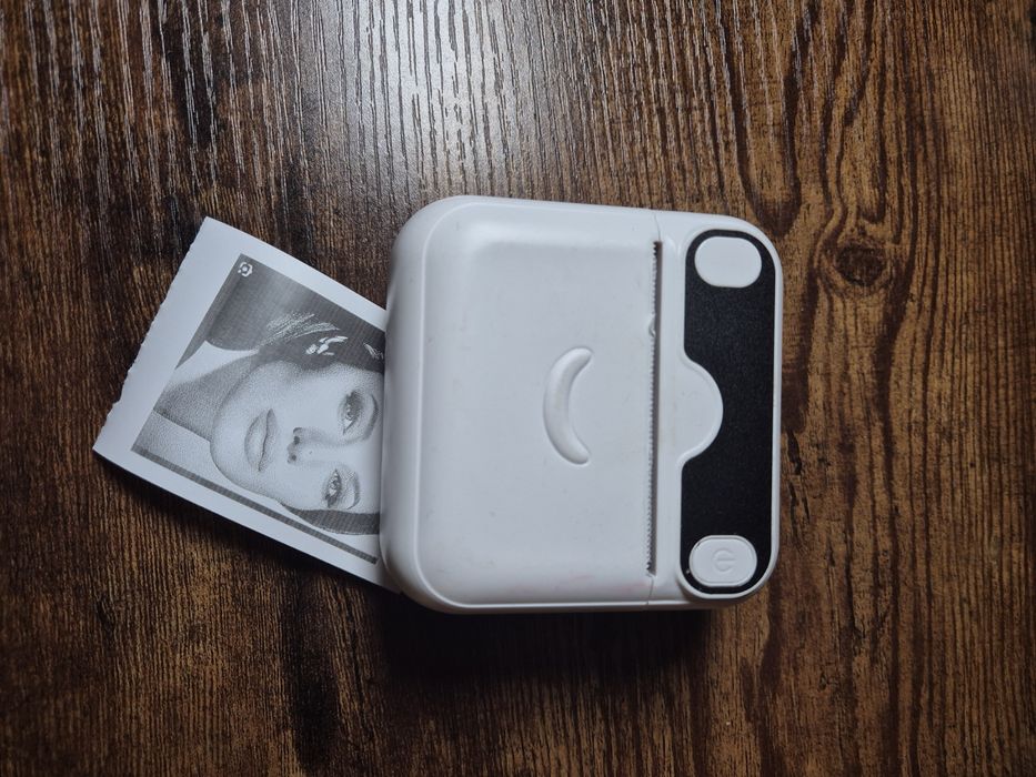 Mini drukarka czarno-biala