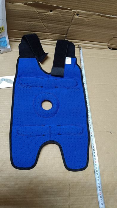 Sportout Bandaż na kolana, ze zdejmowanymi aluminiowymi zawiasami r.M