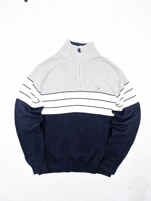 Gant sweter golf half zip L