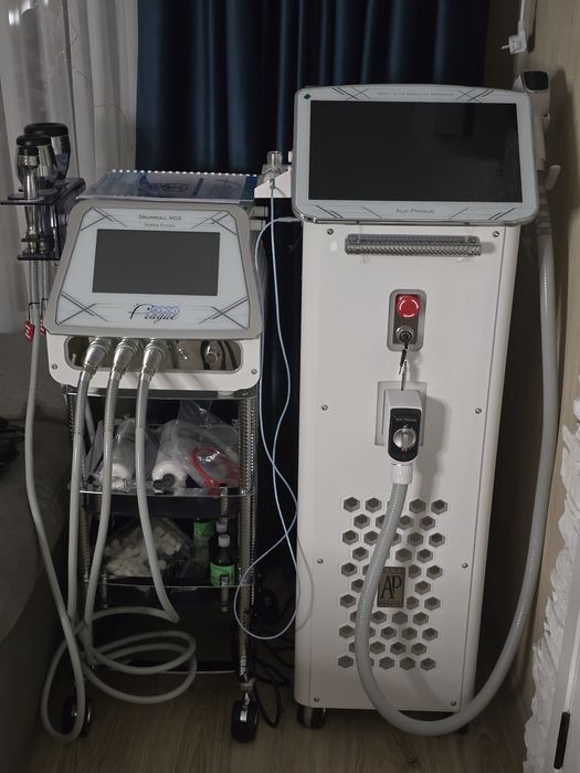 Ударно-импульсный ,вакумый термомассаж  Drumroll V-03