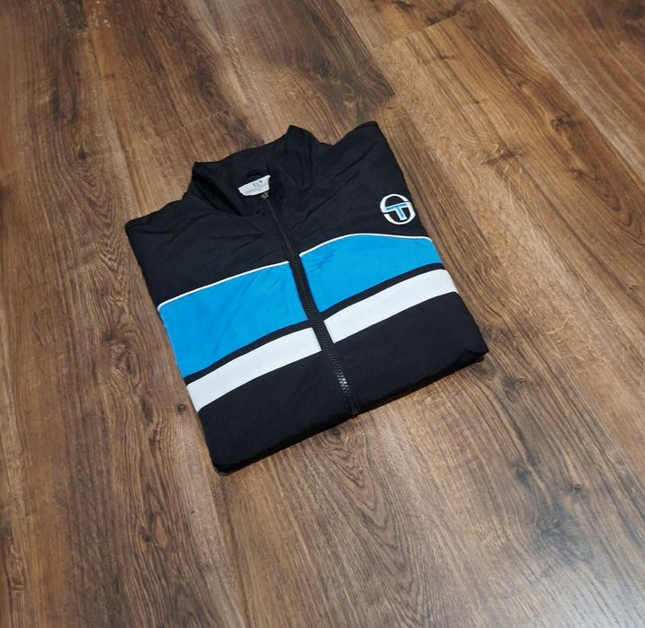 чоловіча унікальна вінтажна спортивна кофта олімпійка Sergio Tacchini