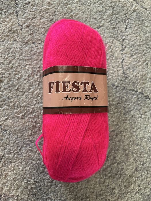 Пряжа для в’язання Fiesta (колір рожевий)