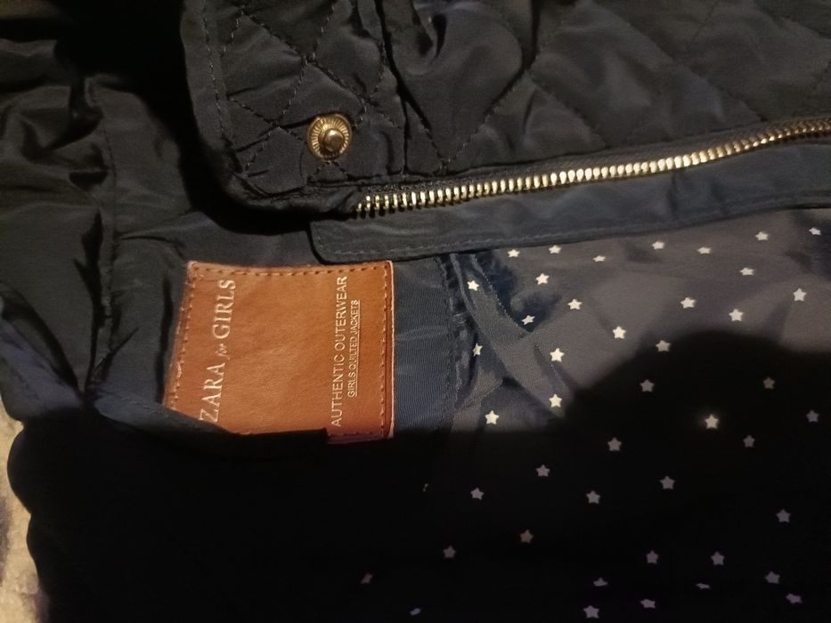 Kurtka cienka używana dla dziewczynki rozm 140