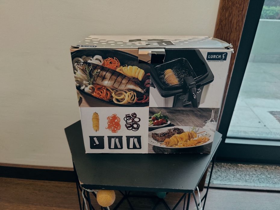 Espiralizador SUPER SPIRALI preto LURCH