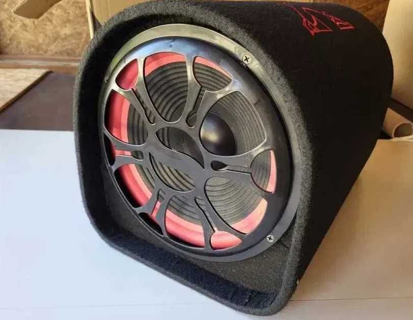 Сабвуфер колонка активный бочка 1200W 10 дюймов саббуфер
