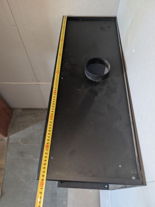 Biokominek narożny prawy 80cm