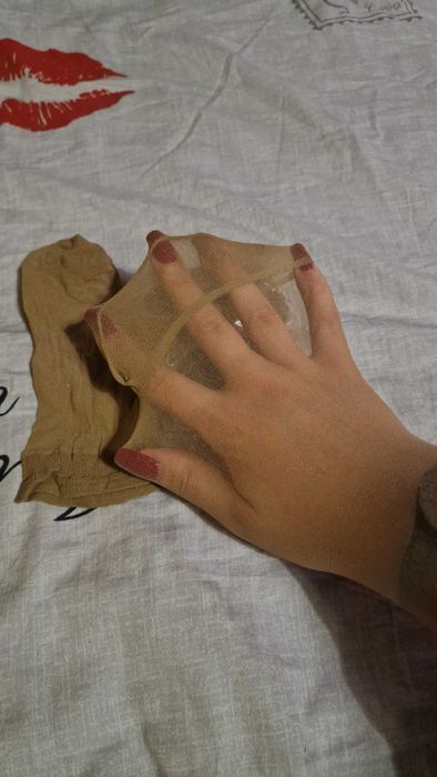 Beżowe skarpetki 3 pary