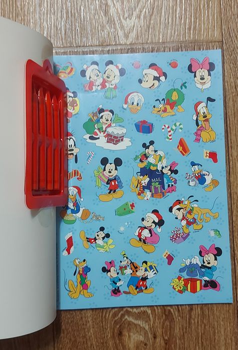 Розмальовка США раскраска Disney Мики Маус новогодний