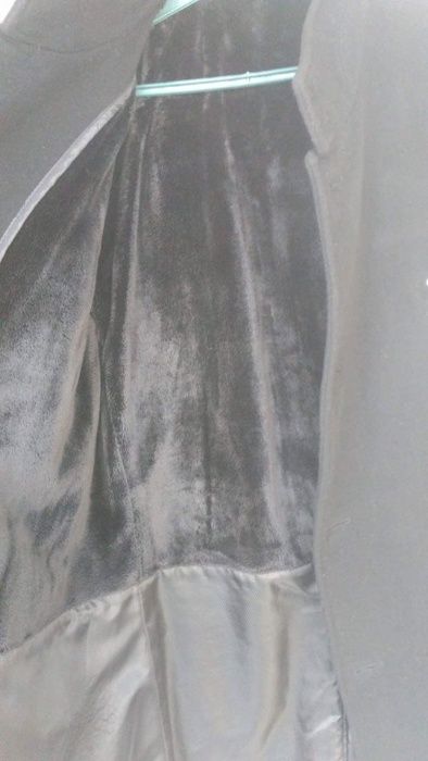 Плащ кашимір чорний