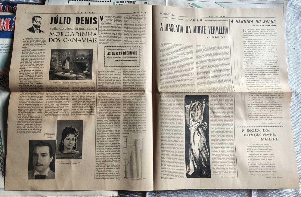 Lote de revistas Mãos de Fada - 1946 a 1951