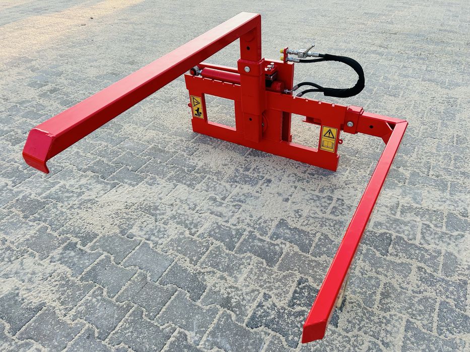 Obrotnica do wózka widłowego ciągnika KONTAŻ wywrotnica skrzyń kosz