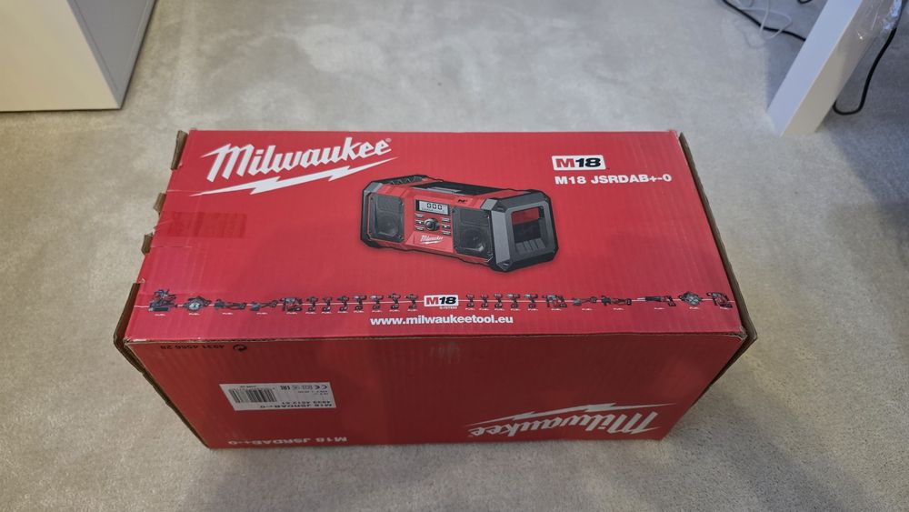 Fabrycznie nowe radio FM DAB+ Milwaukee M18 JSRDAB+-0