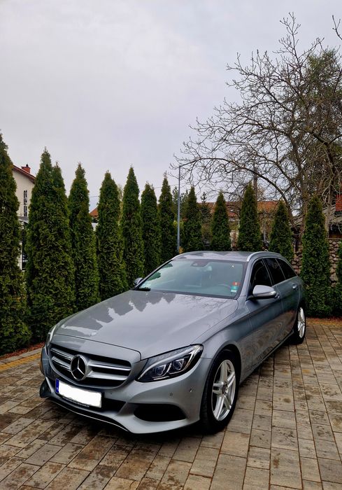 Mercedes C Klasa W205, burmester, kamera cofania, stan bdb.