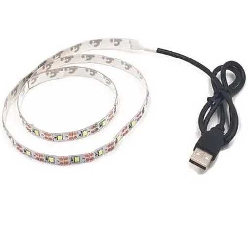 Светодиодная RGB LED лента от USB с пультом (2 метра)