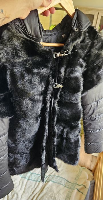 Норкова шуба-жилет