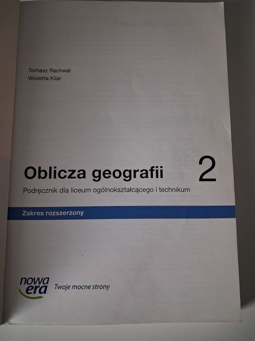 Podręcznik do geografii kl. II