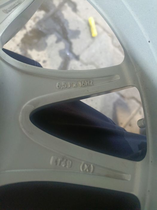 Felgi aluminiowe Mercedes 5x112 6,5jx16 et49 jak NOWE