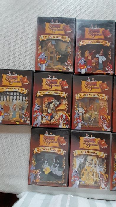 Coleção de DVD Contos Infantis-10€